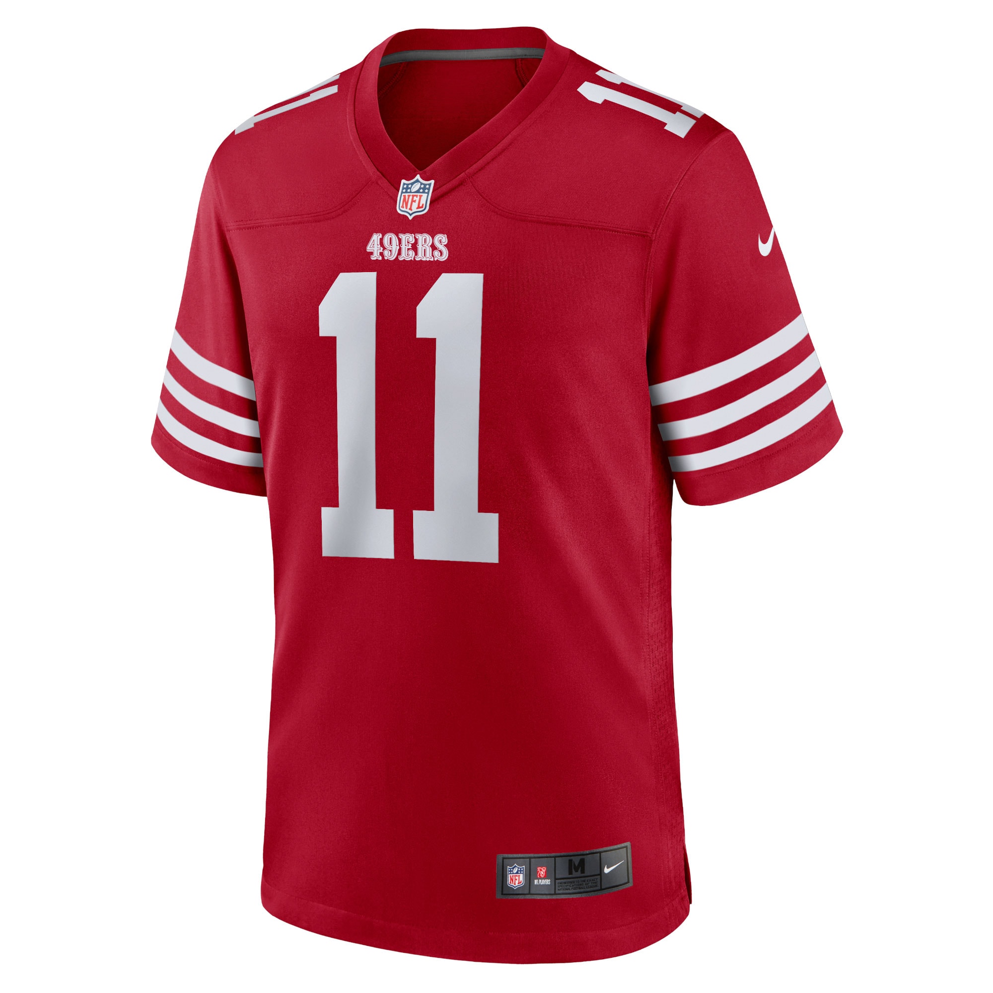 Brandon Aiyuk San Francisco 49Ers Nike Womens Team Game Player Jersey Scarlet - Image 2