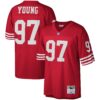 Bryant Young San Francisco 49Ers Mitchell Ness Legacy Replica Jersey Scarlet
