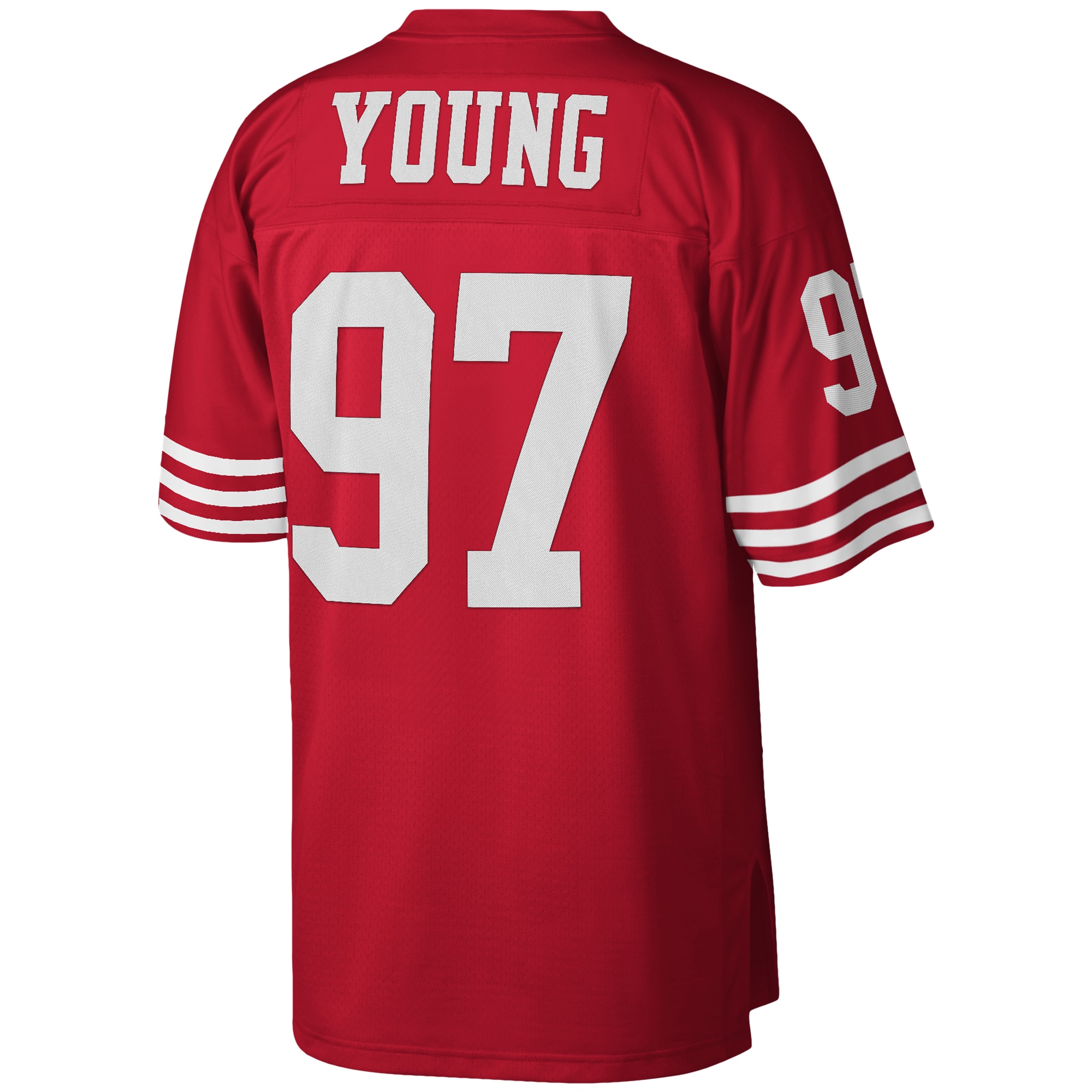 Bryant Young San Francisco 49Ers Mitchell Ness Legacy Replica Jersey Scarlet - Image 3