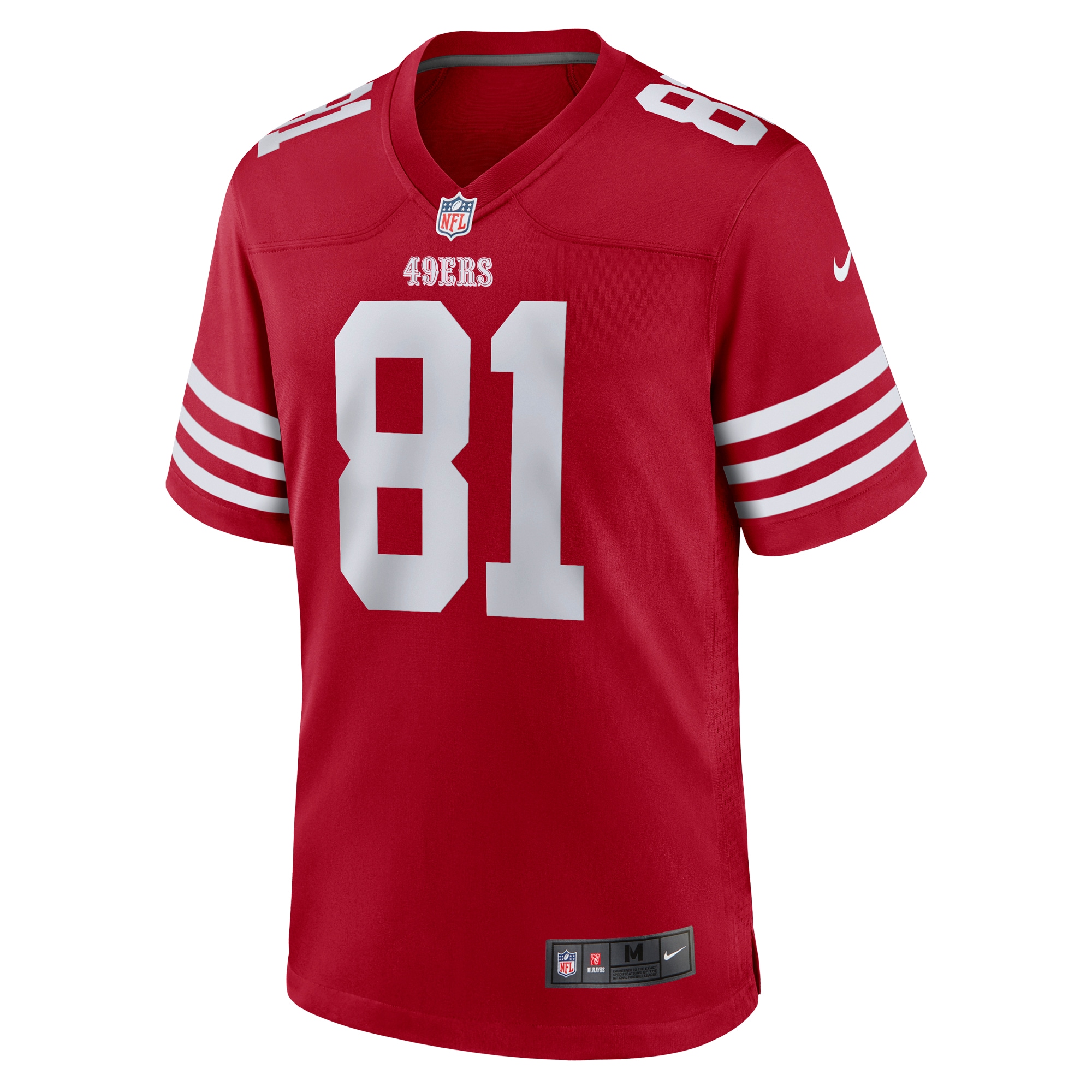 Cameron Latu San Francisco 49Ers Nike Team Game Jersey Scarlet - Image 2