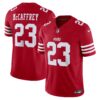 Christian Mccaffrey San Francisco 49Ers Nike Vapor FUSE Limited Jersey Scarlet