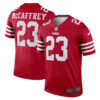 Christian Mccaffrey San Francisco 49Ers Nike Team Legend Player Performance Top Scarlet