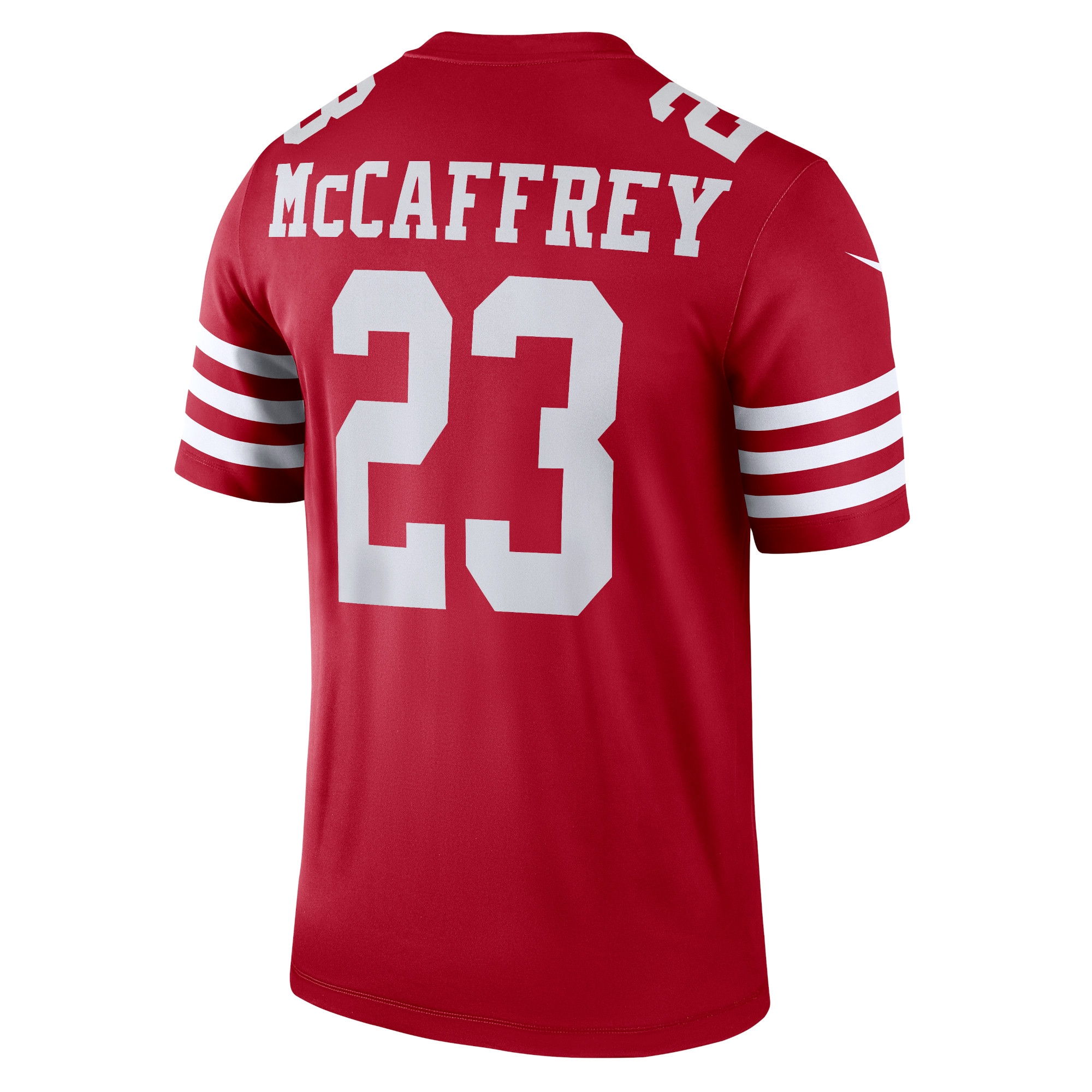 Christian Mccaffrey San Francisco 49Ers Nike Team Legend Player Performance Top Scarlet - Image 3