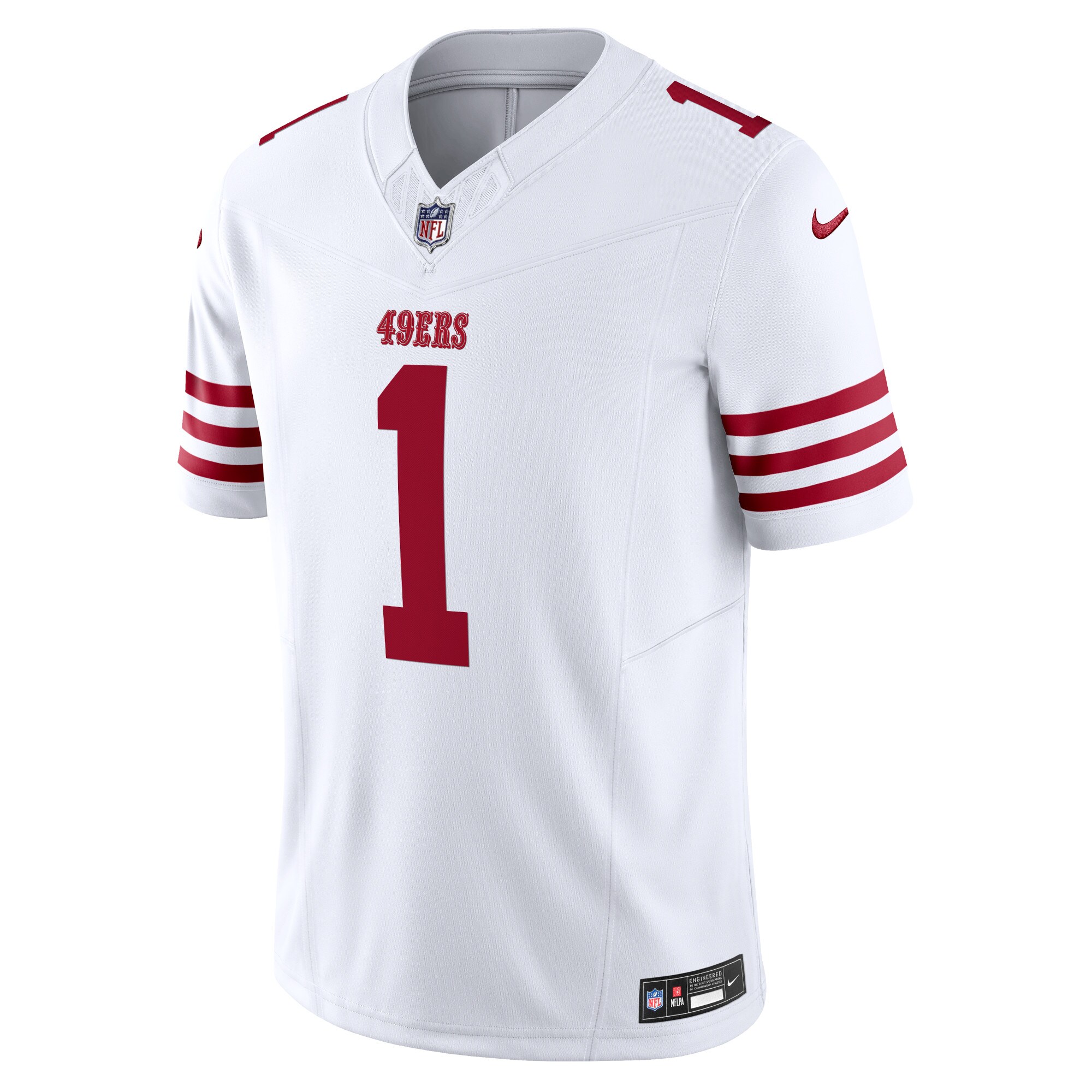 Deebo Samuel Sr San Francisco 49Ers Nike Vapor FUSE Limited Jersey White - Image 2