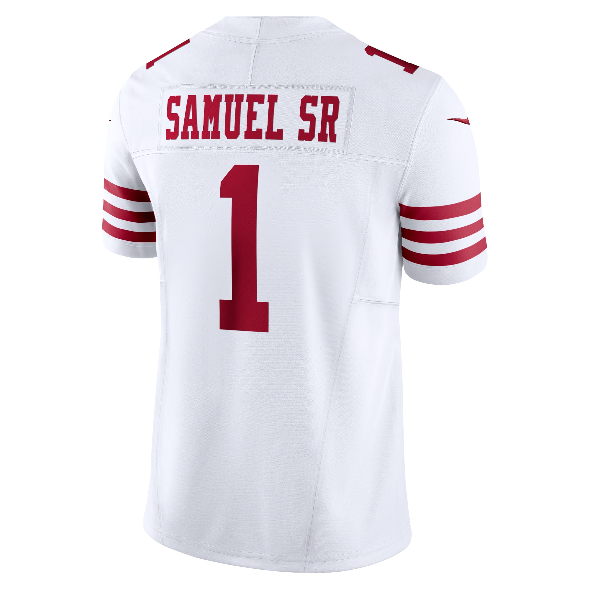 Deebo Samuel Sr San Francisco 49Ers Nike Vapor FUSE Limited Jersey White - Image 3