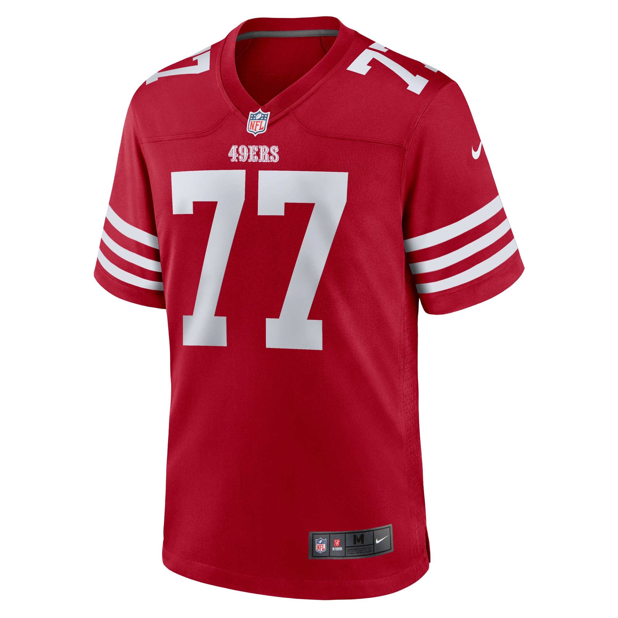 Dominick Puni San Francisco 49Ers Nike Team Game Jersey Scarlet - Image 2