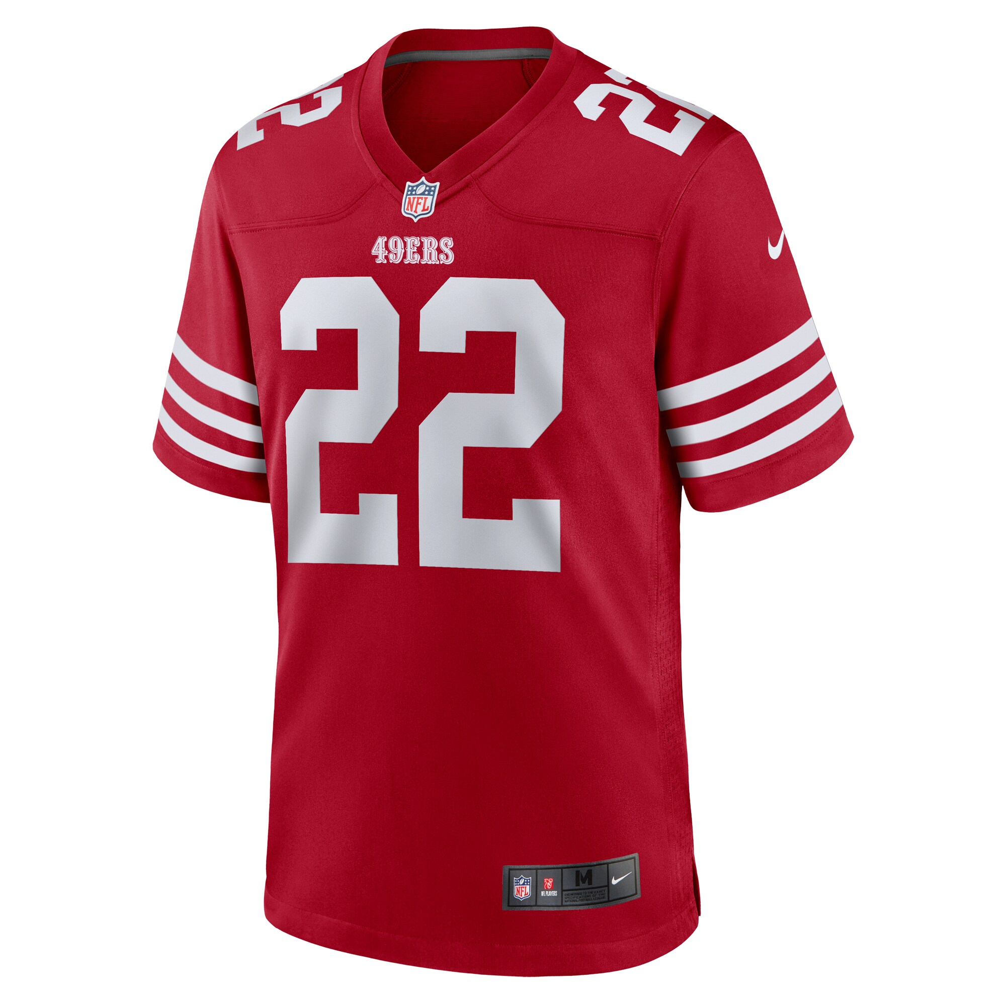 Isaac Yiadom San Francisco 49Ers Nike Team Game Jersey Scarlet - Image 2