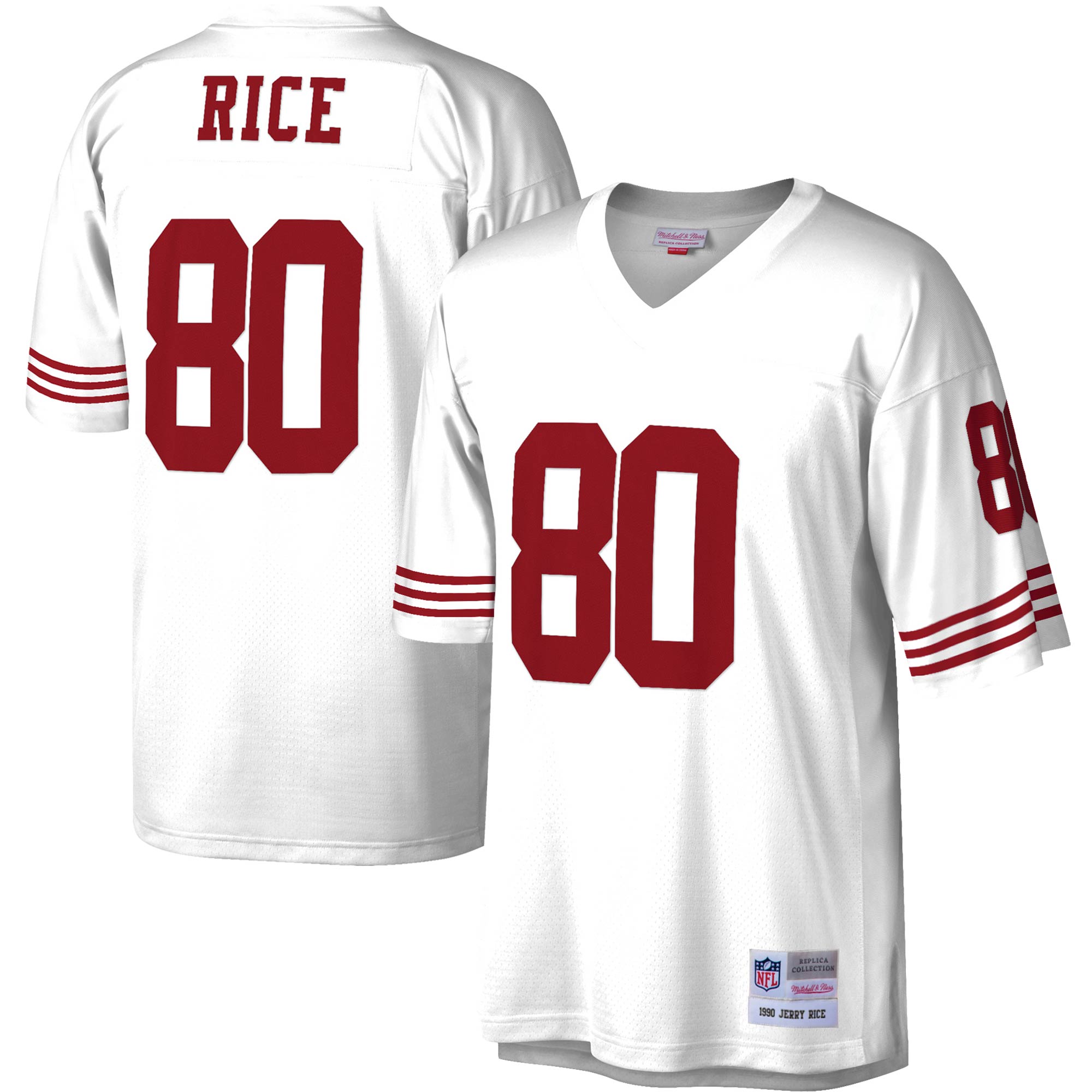 Jerry Rice San Francisco 49Ers Mitchell Ness Legacy Replica Jersey White