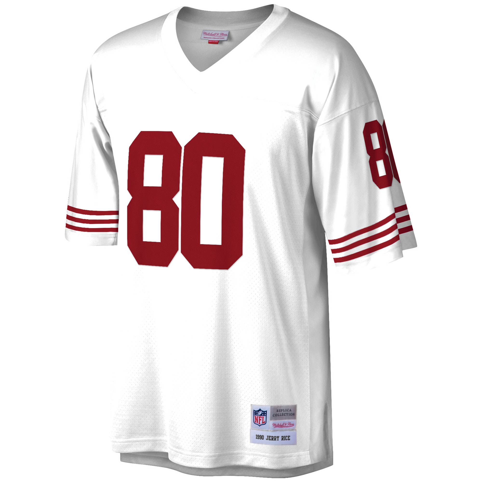 Jerry Rice San Francisco 49Ers Mitchell Ness Legacy Replica Jersey White - Image 2