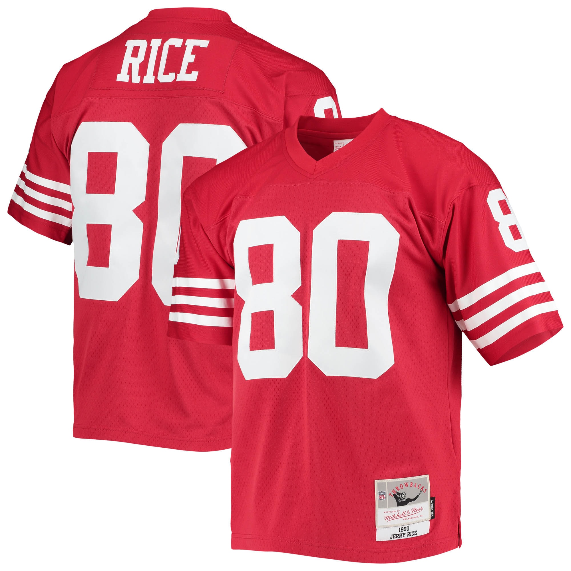 Jerry Rice San Francisco 49Ers Mitchell Ness Legacy Replica Jersey Scarlet