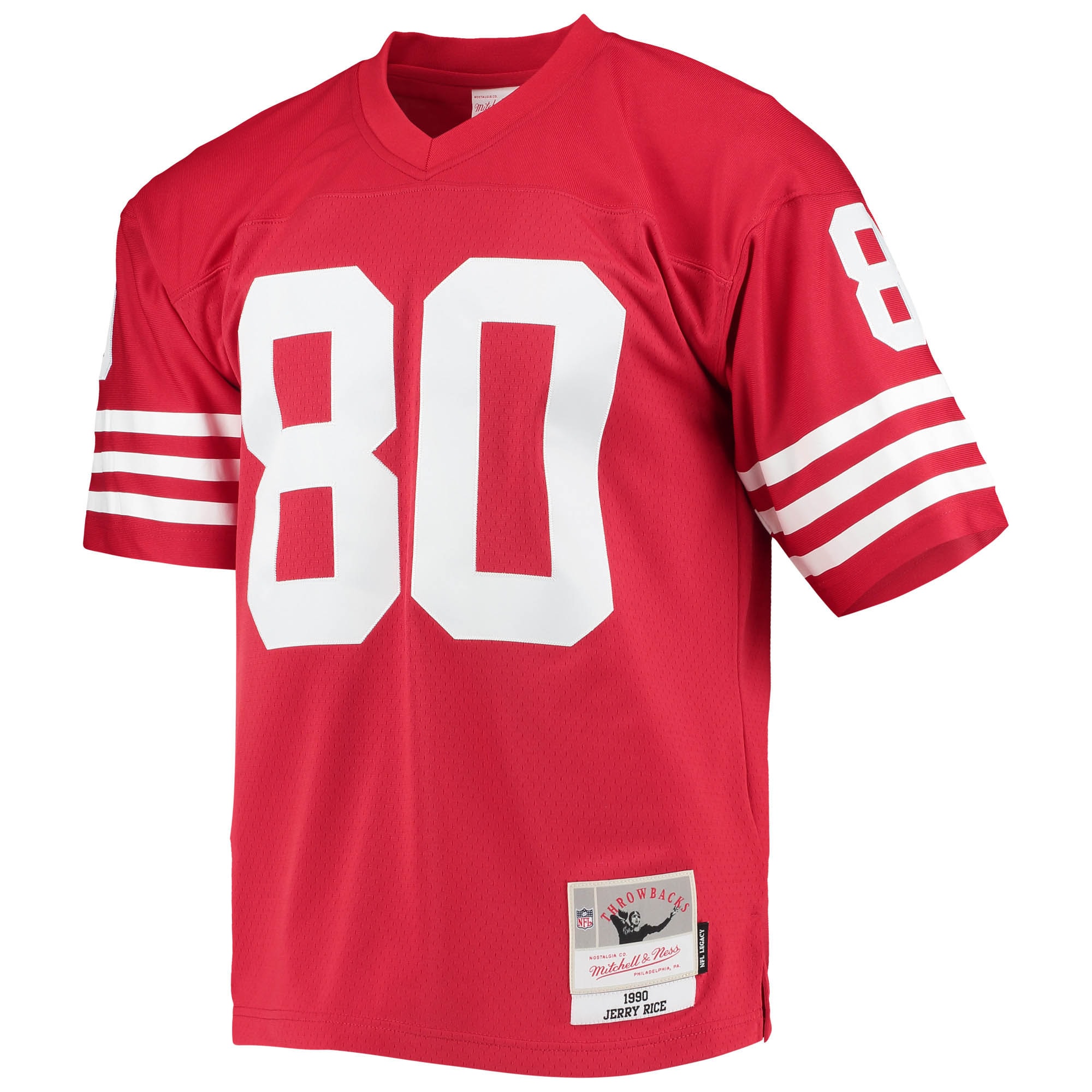 Jerry Rice San Francisco 49Ers Mitchell Ness Legacy Replica Jersey Scarlet - Image 2