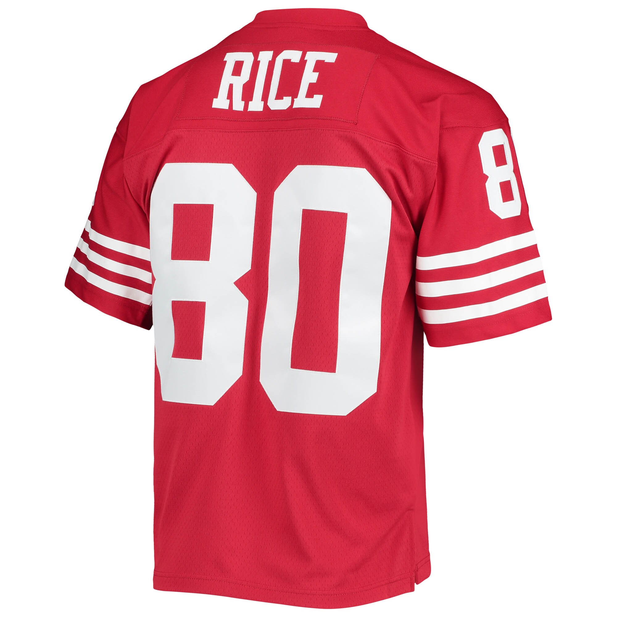 Jerry Rice San Francisco 49Ers Mitchell Ness Legacy Replica Jersey Scarlet - Image 3