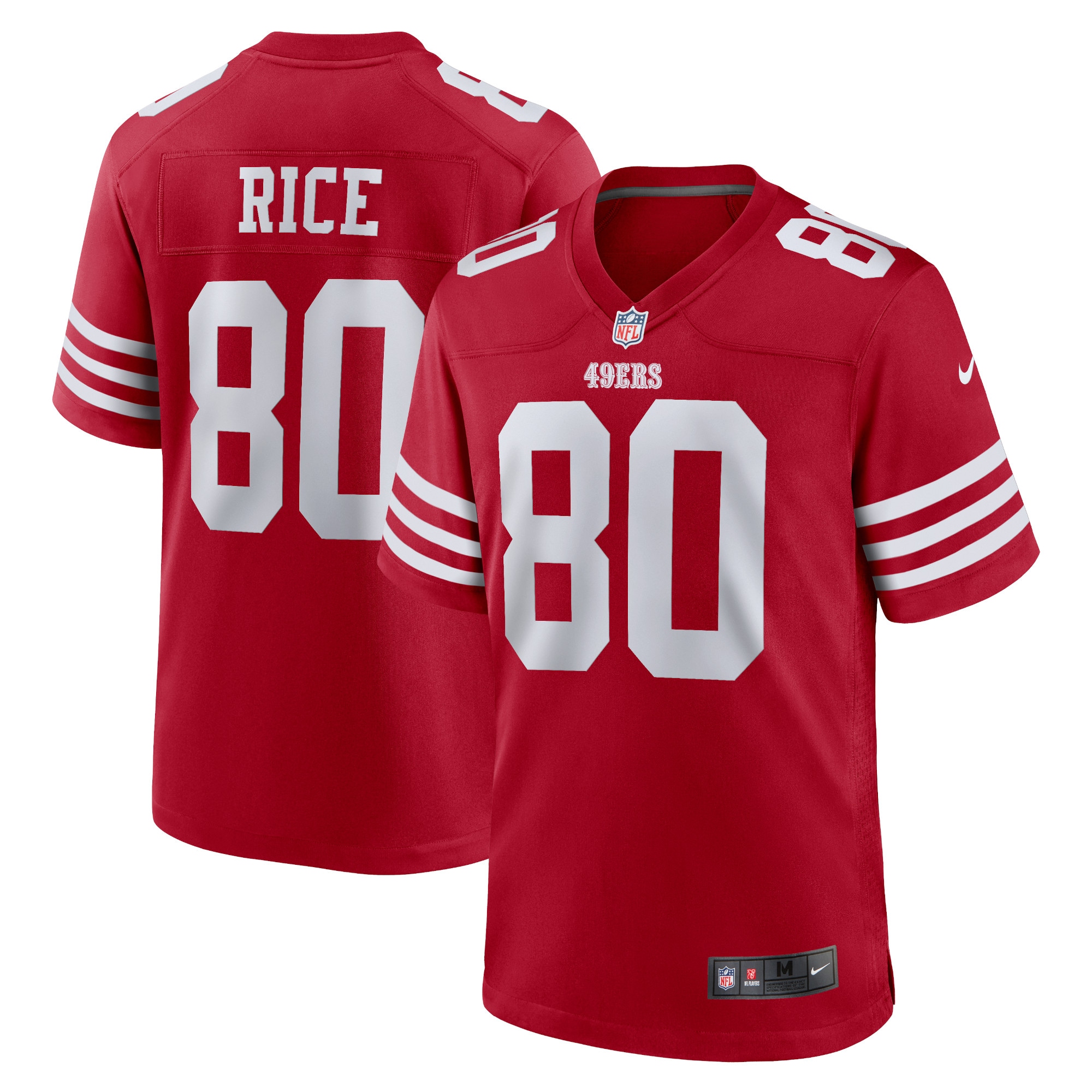 Jerry Rice San Francisco 49Ers Nike Retired Team Player Game Jersey Scarlet