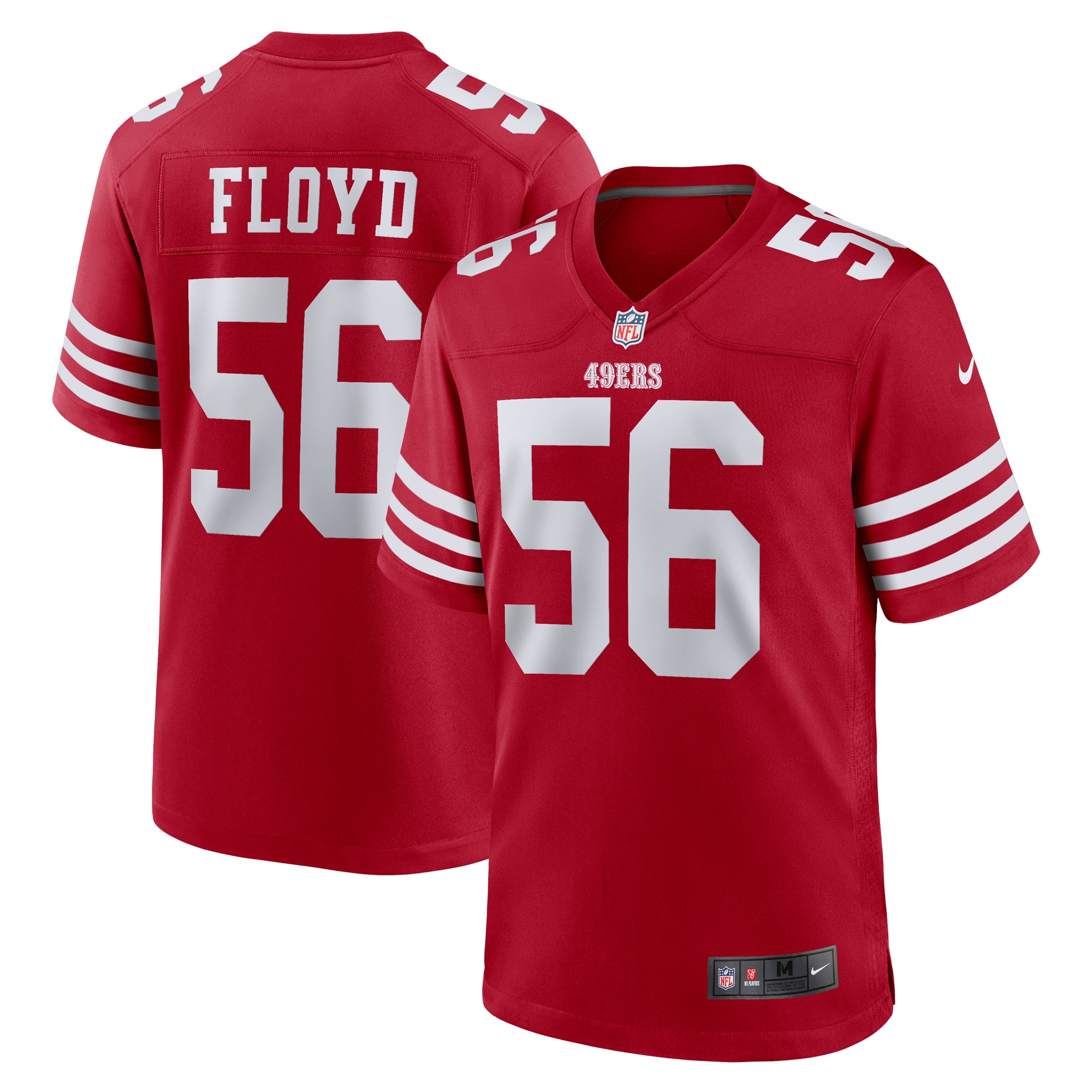 Leonard Floyd San Francisco 49Ers Nike Team Game Jersey Scarlet