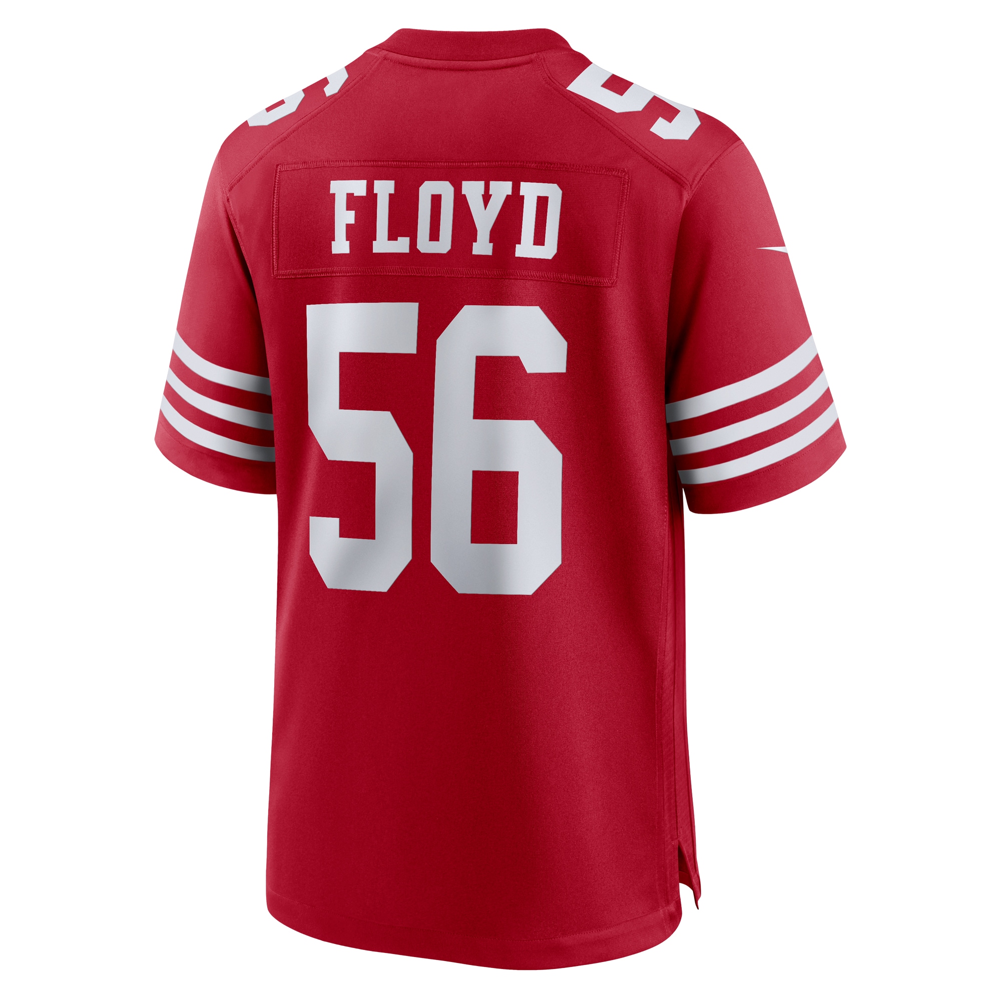 Leonard Floyd San Francisco 49Ers Nike Team Game Jersey Scarlet - Image 3