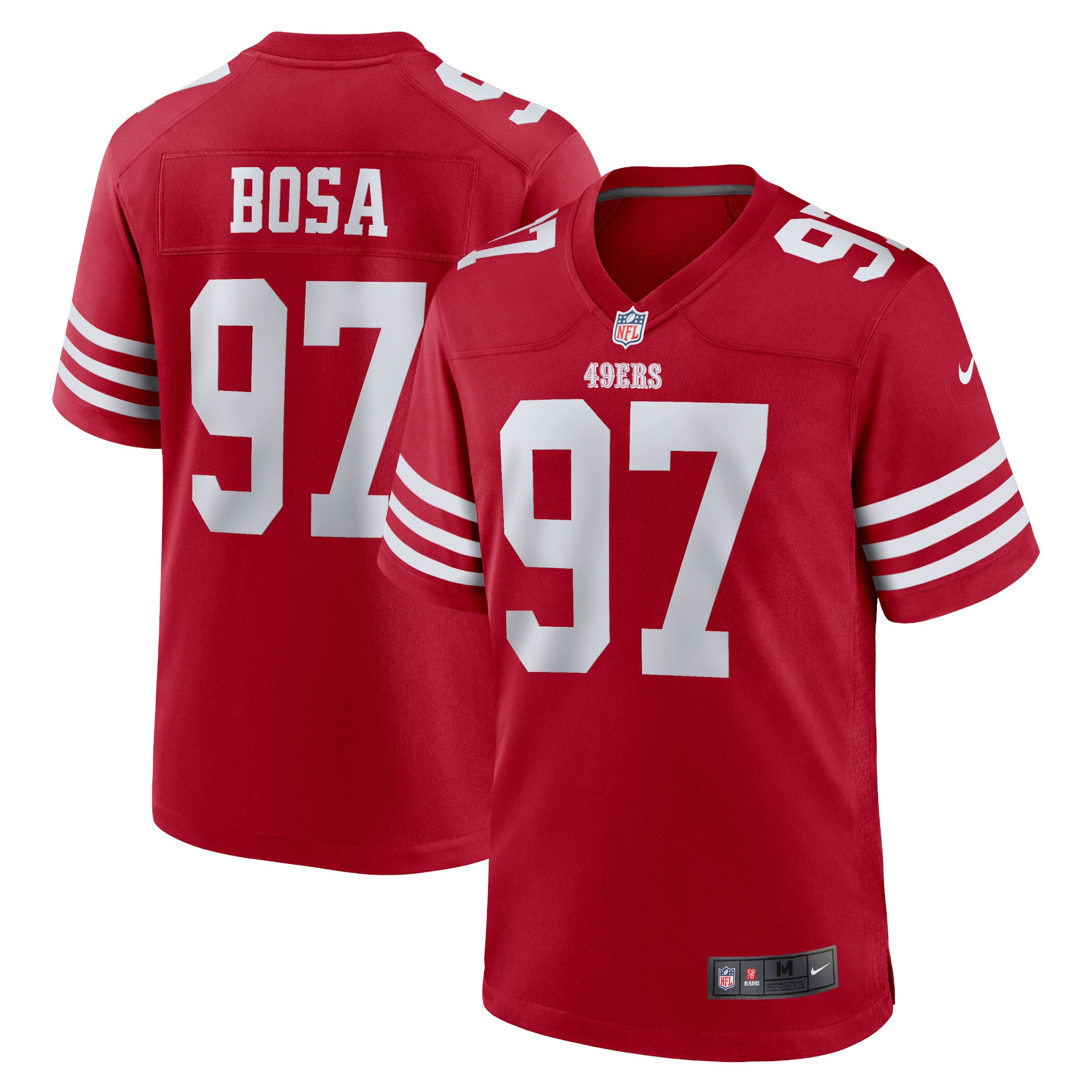 Nick Bosa San Francisco 49Ers Nike Player Game Jersey Scarlet