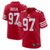 Nick Bosa San Francisco 49Ers Nike Team Game Jersey Scarlet
