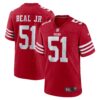Robert Beal Jr San Francisco 49Ers Nike Game Jersey Scarlet