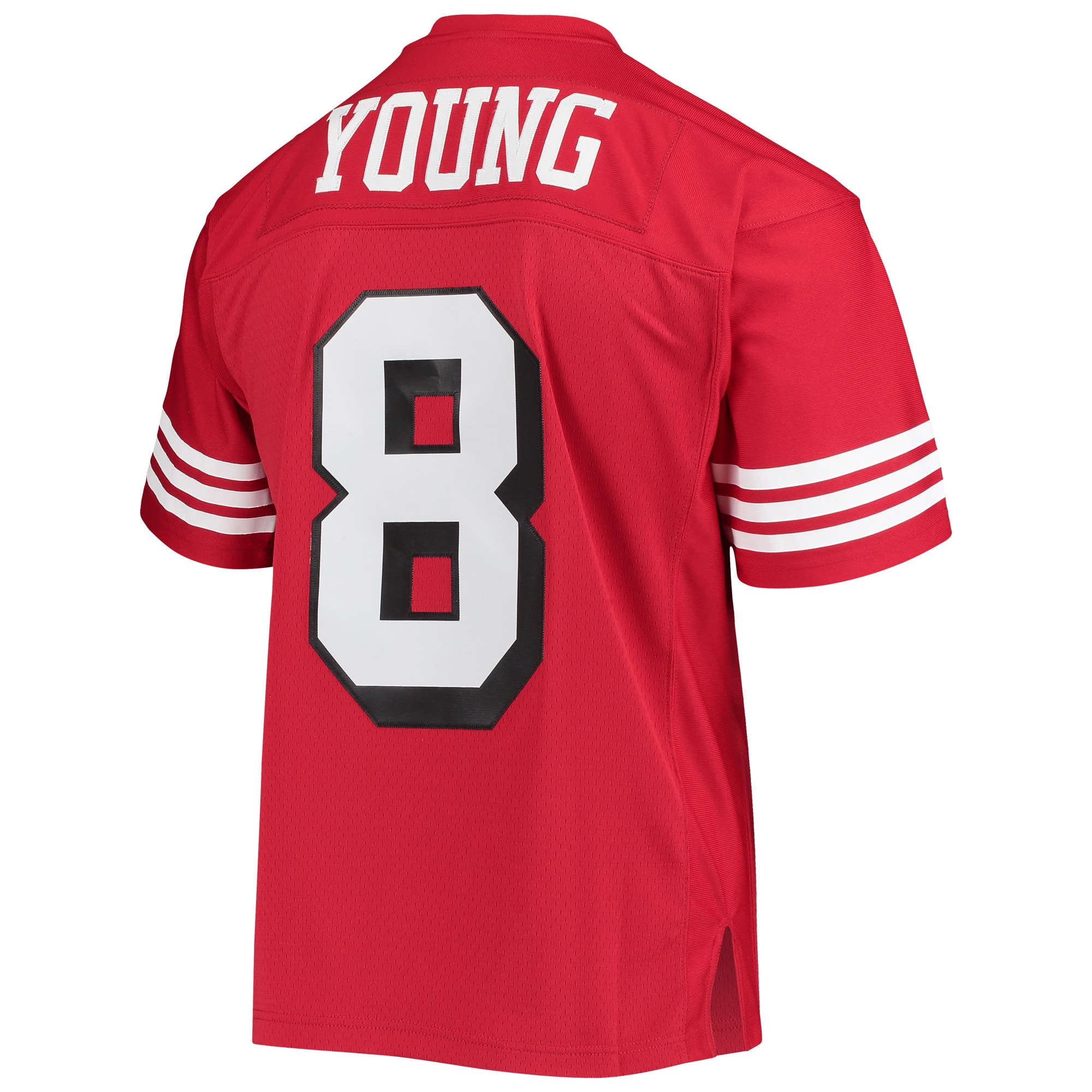 Steve Young San Francisco 49Ers Mitchell Ness Legacy Replica Jersey Scarlet - Image 3
