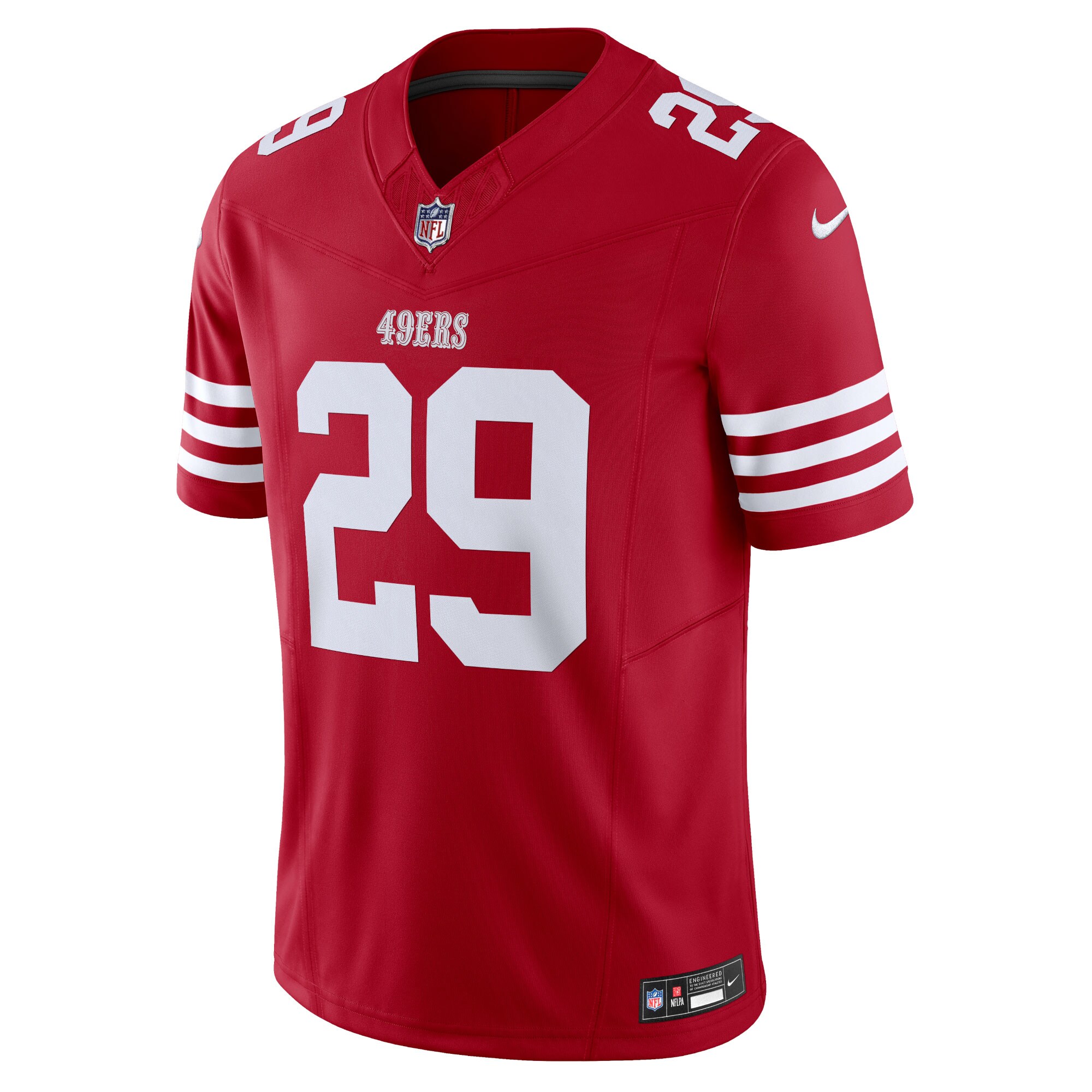 Talanoa Hufanga San Francisco 49Ers Nike Vapor FUSE Limited Jersey Scarlet - Image 2