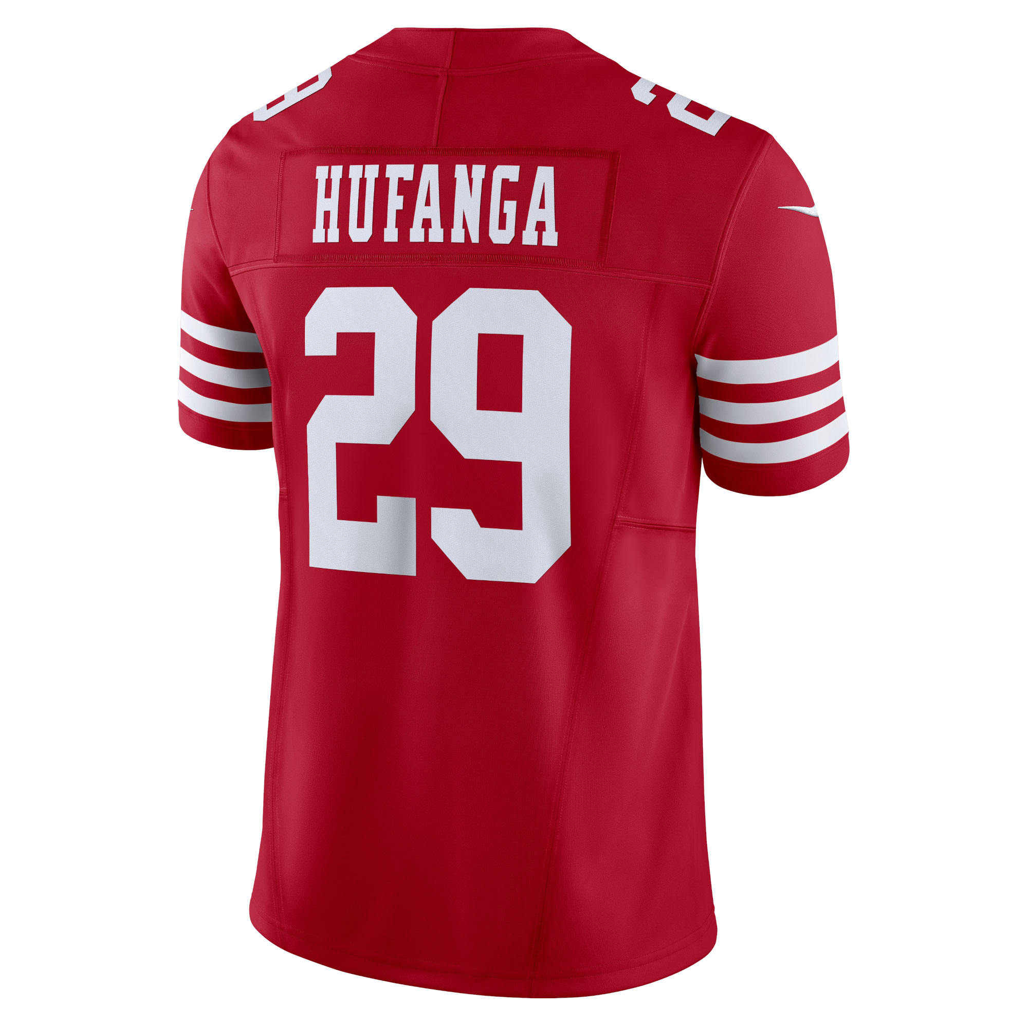 Talanoa Hufanga San Francisco 49Ers Nike Vapor FUSE Limited Jersey Scarlet - Image 3
