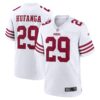 Talanoa Hufanga San Francisco 49Ers Nike Away Game Player Jersey White