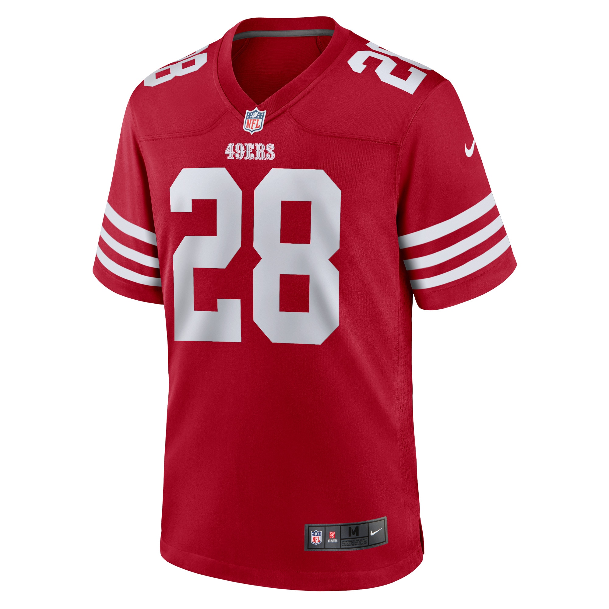 Trey Sermon San Francisco 49Ers Nike Player Game Jersey Scarlet - Image 2