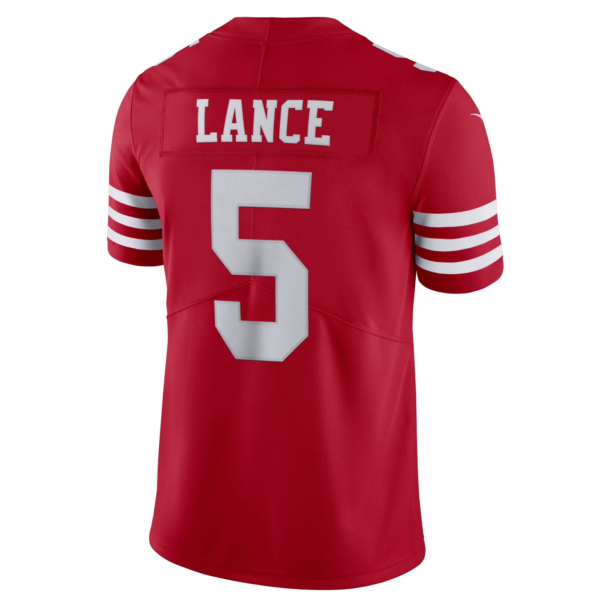 Trey Lance San Francisco 49Ers Nike Vapor Limited Jersey Scarlet - Image 3