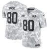 San Francisco 49Ers #80 Jerry Rice Arctic Camo 2024 FUSE Salute To Service Limited Football Stitched Jersey