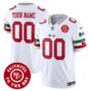 49ers Mexico Faithful To The Bay Patch Vapor Custom Jersey – All Stitched – Men – White