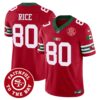 Men’s 49ers Mexico Faithful To The Bay Patch Vapor Jersey – All Stitched – Red – Jerry Rice