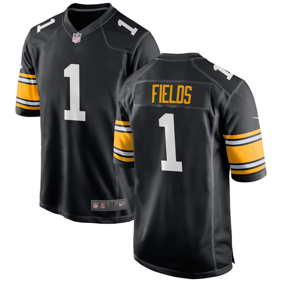 Pittsburgh Steelers #1 Justin Fields 1 Jersey