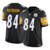 Pittsburgh Steelers #84 Cordarrelle Patterson Black 2024 FUSE Vapor Untouchable Jersey
