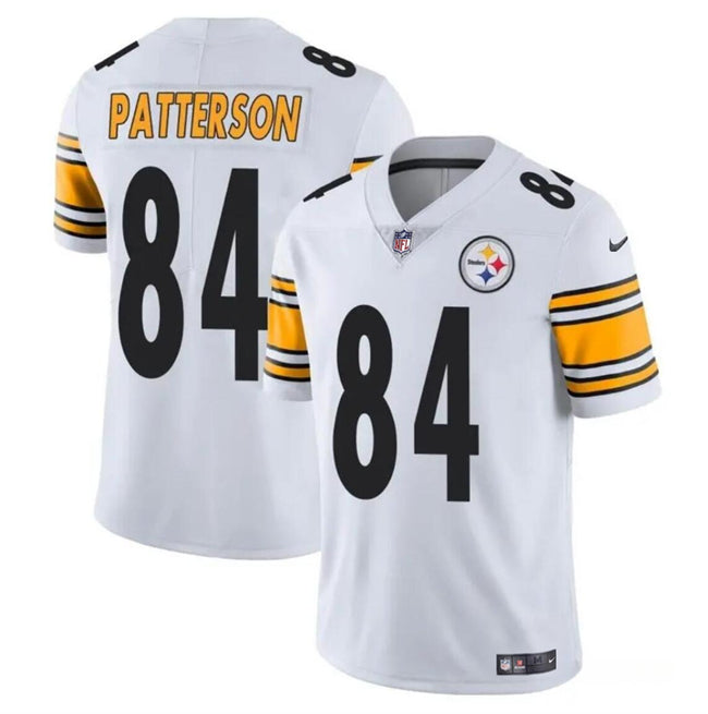Pittsburgh Steelers #84 Cordarrelle Patterson White Vapor Stitched Football Jersey