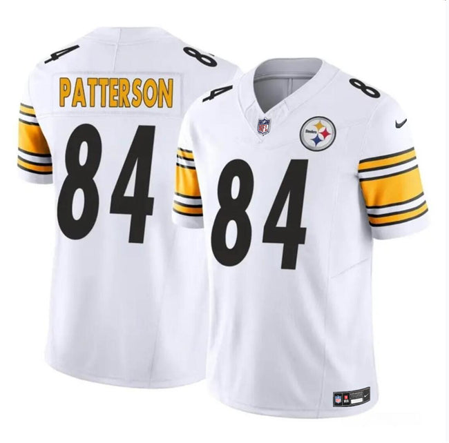 Pittsburgh Steelers #84 Cordarrelle Patterson White 2023 FUSE Vapor Untouchable Jersey