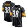 Caleb Johnson Pittsburgh Steelers Nike Game Jersey Black