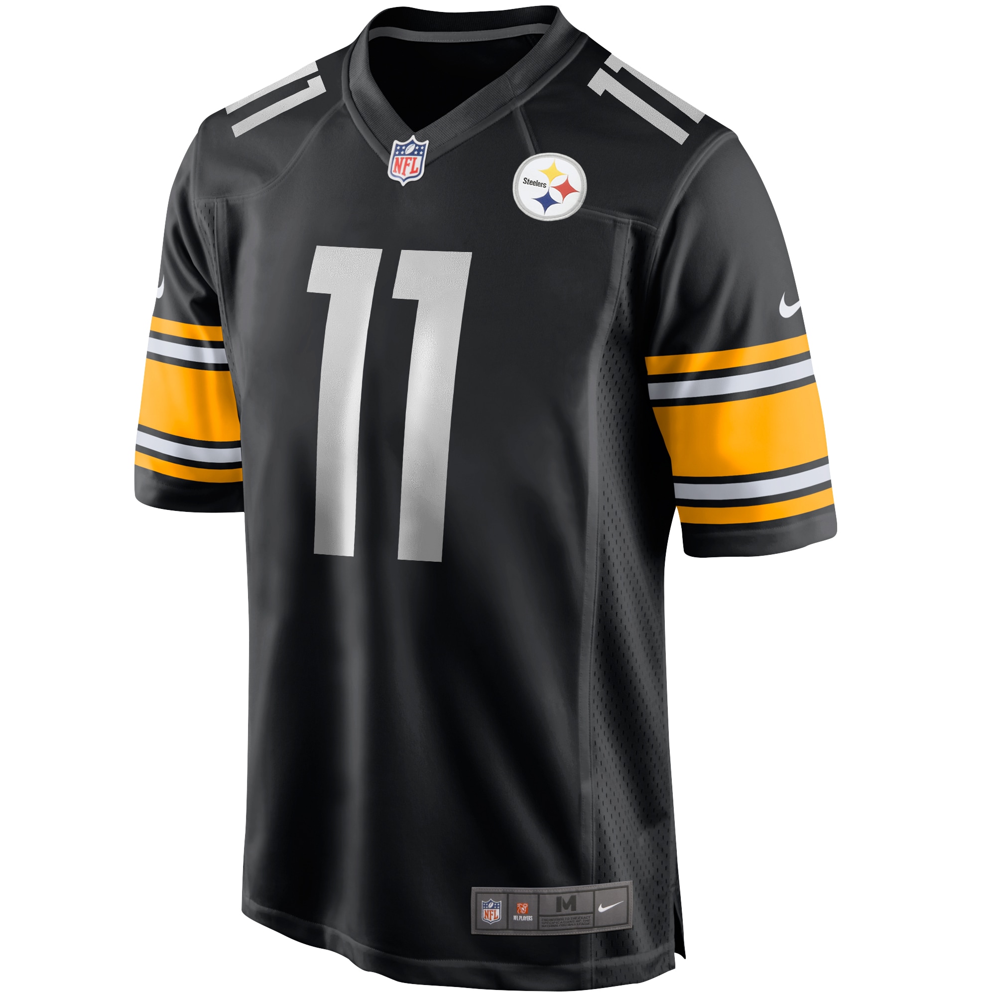 Chase Claypool Pittsburgh Steelers Nike Game Jersey Black - Image 2