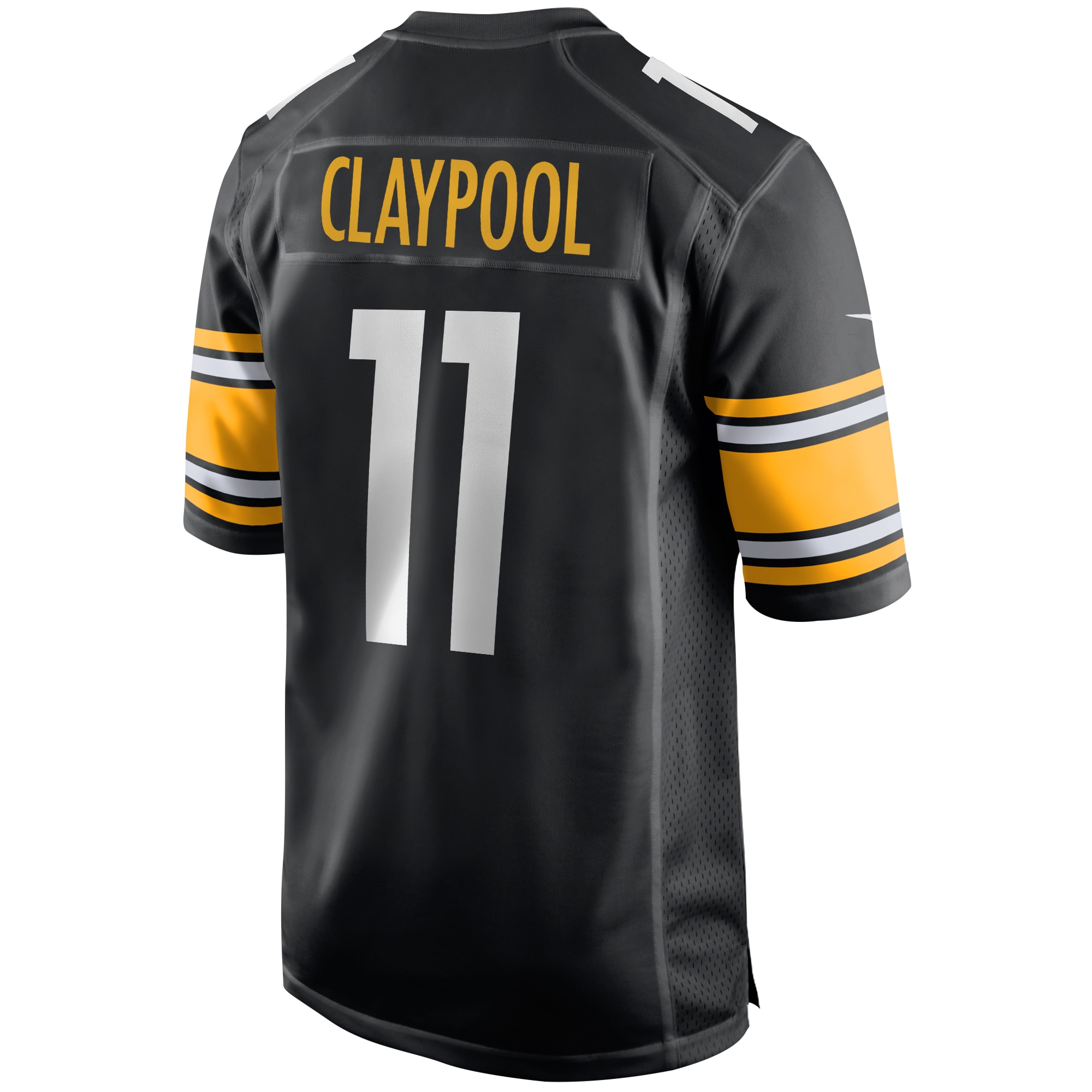 Chase Claypool Pittsburgh Steelers Nike Game Jersey Black - Image 3