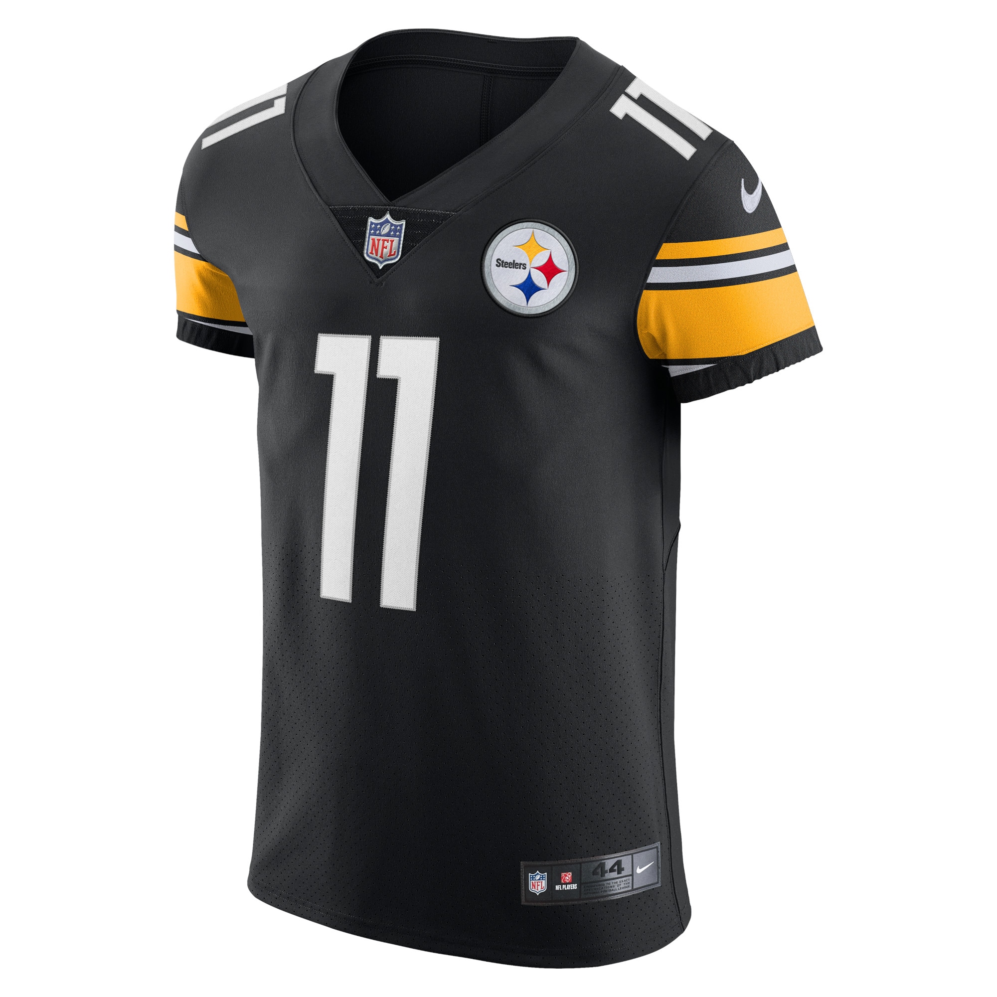 Chase Claypool Pittsburgh Steelers Nike Vapor Elite Player Jersey Black - Image 2