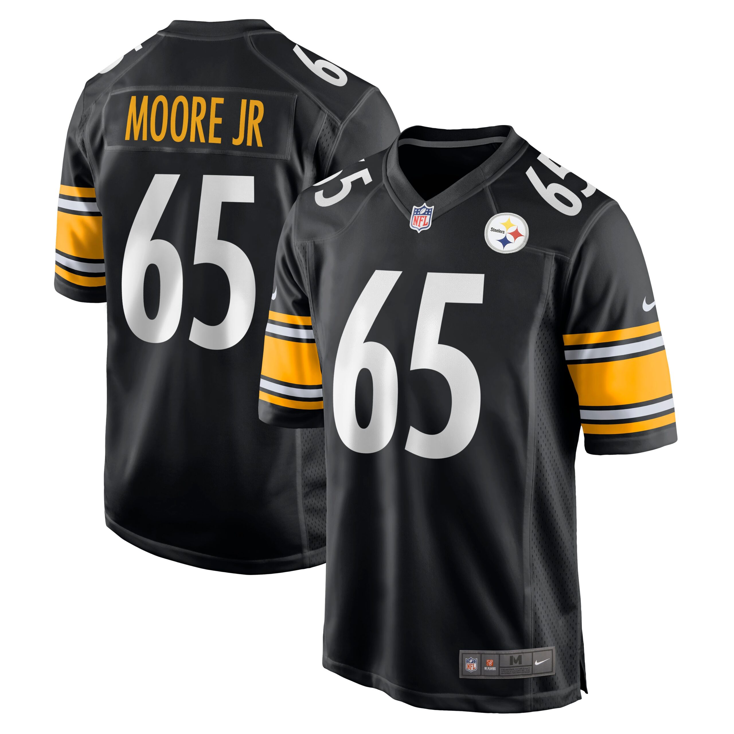 Dan Moore Jr Pittsburgh Steelers Nike Game Jersey Black