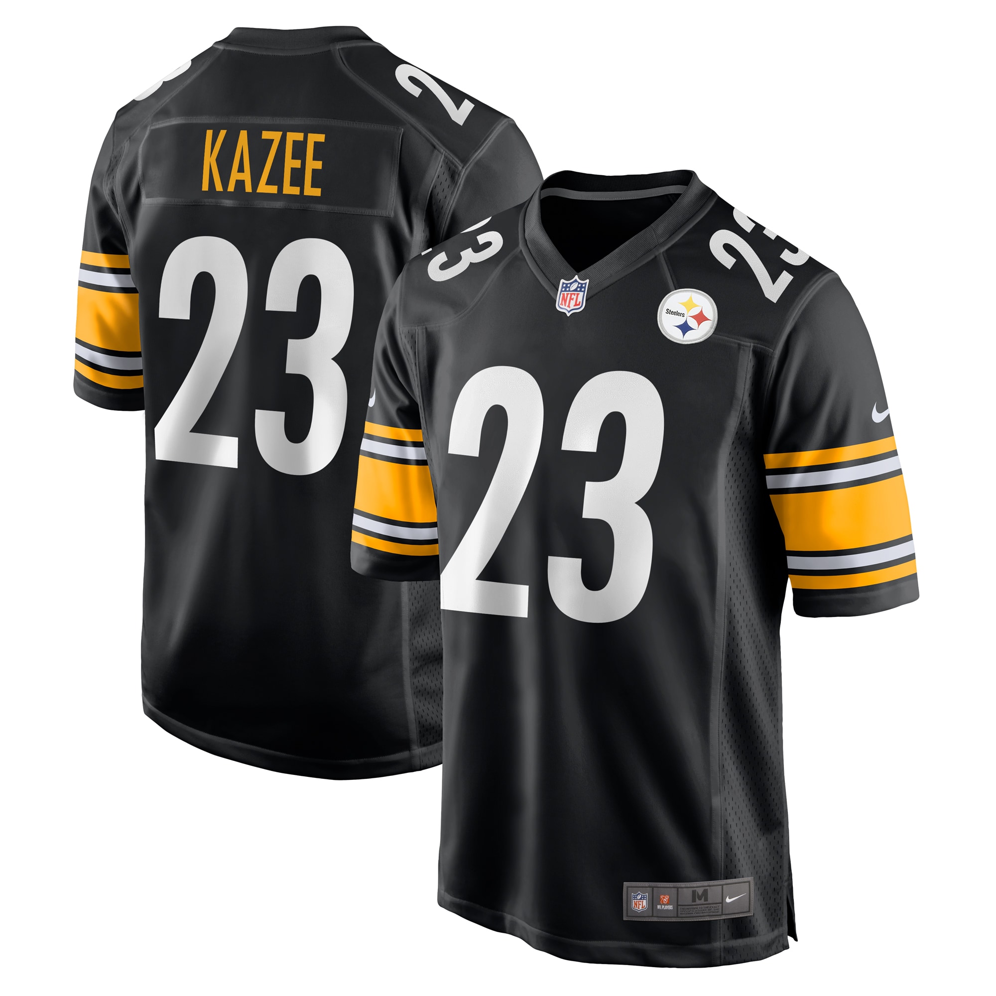 Damontae Kazee Pittsburgh Steelers Nike Game Jersey Black