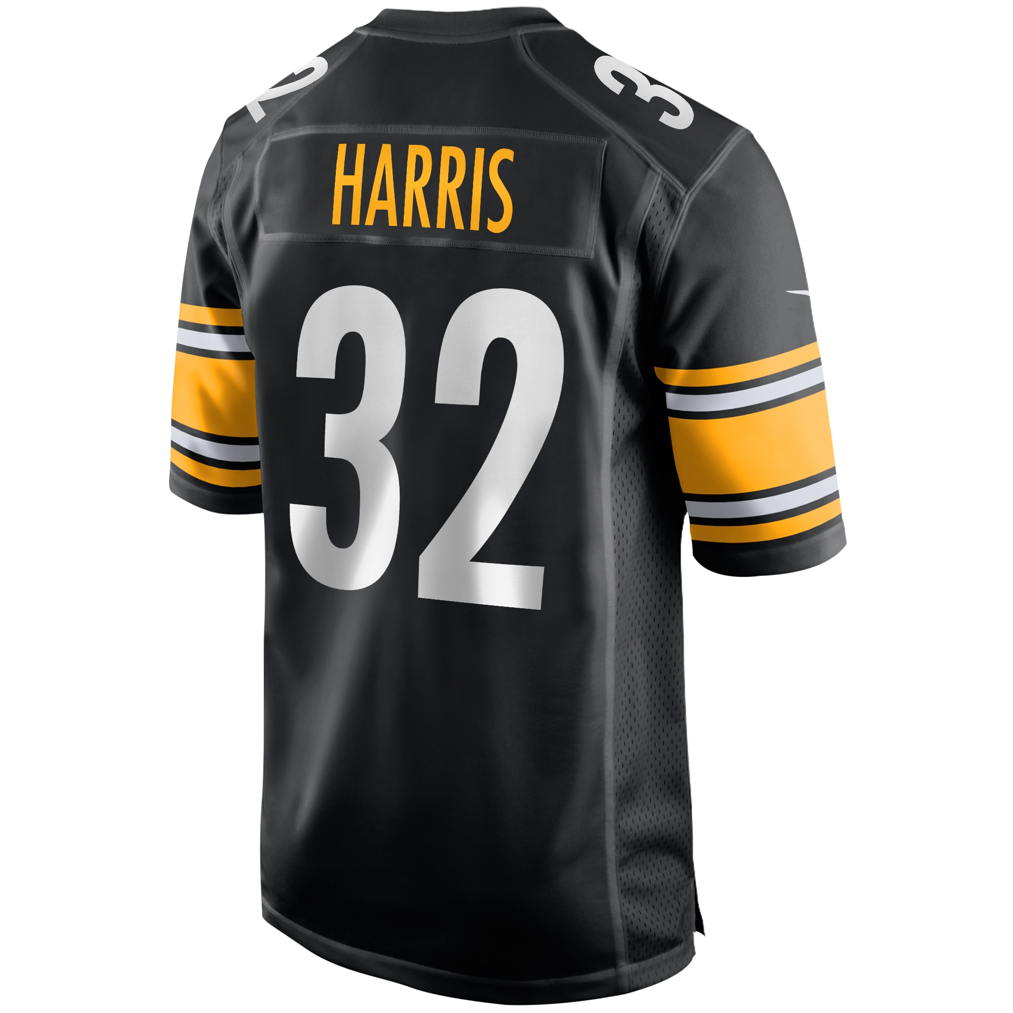 Franco Harris Pittsburgh Steelers Nike Game Retired Player Jersey Black - Image 3