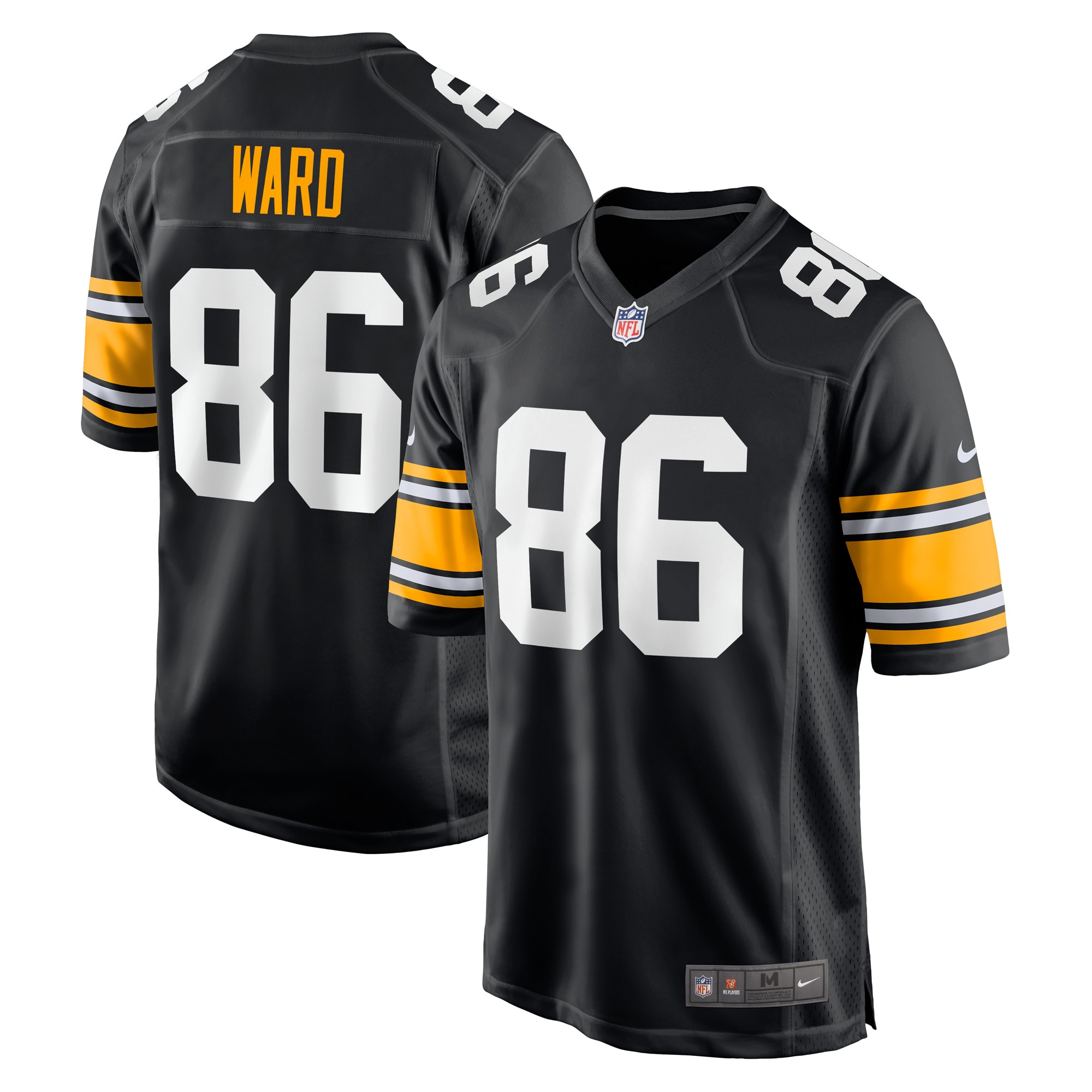 Hines Ward Pittsburgh Steelers Nike Retired Player Jersey Black