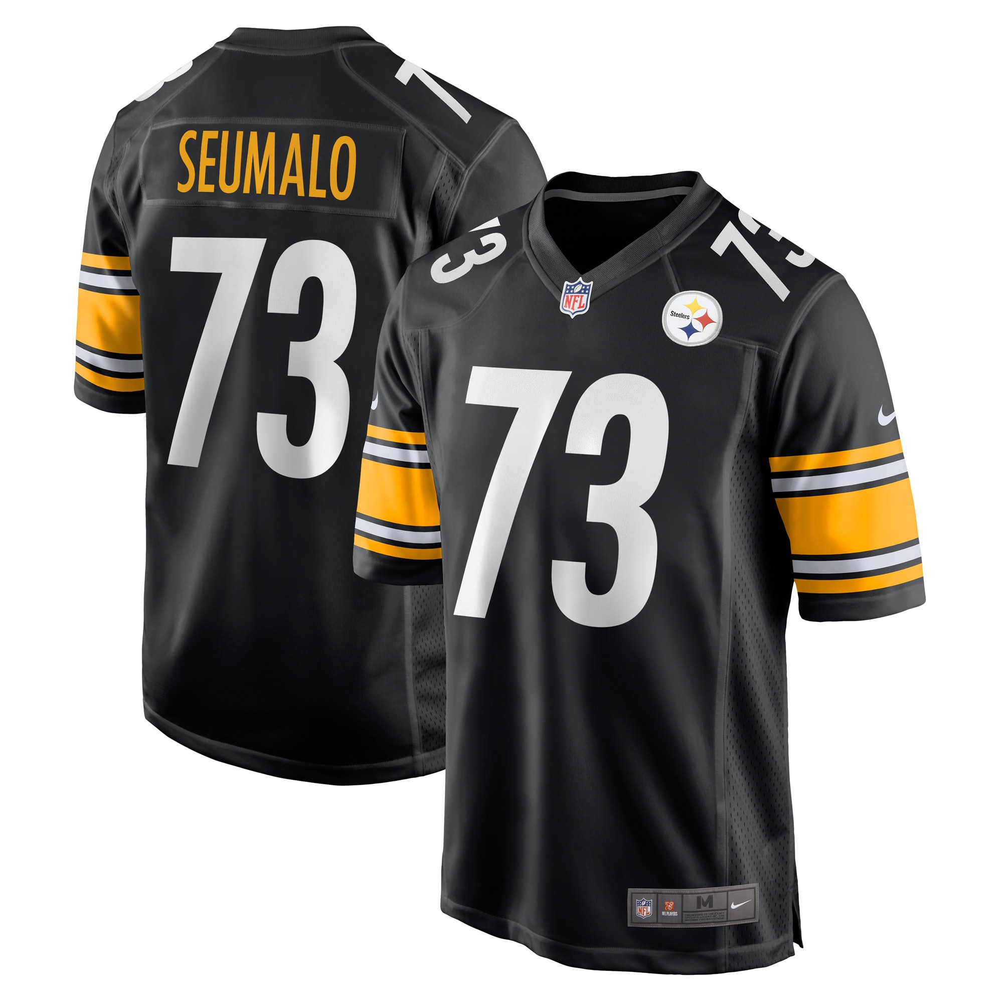 Isaac Seumalo Pittsburgh Steelers Nike Game Jersey Black