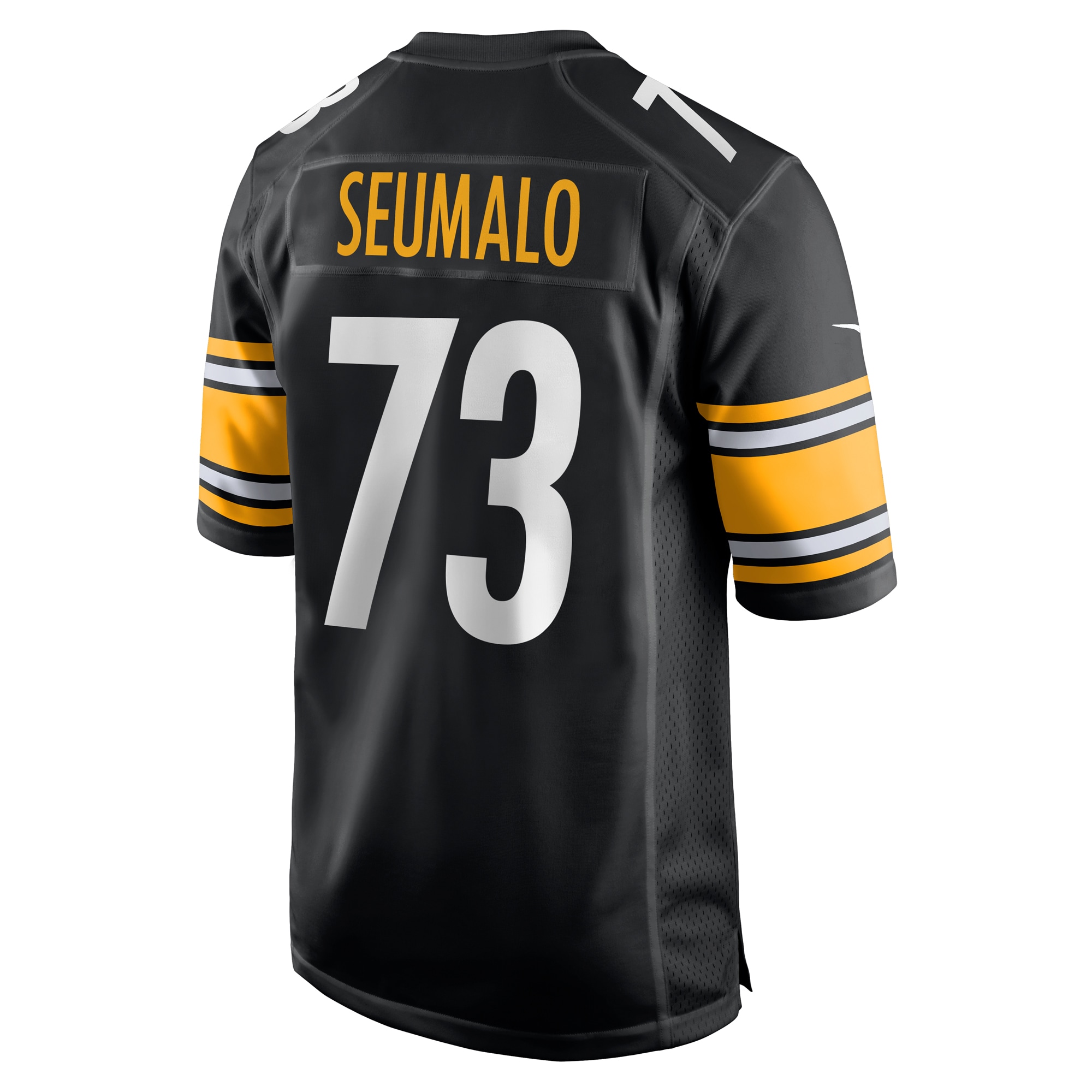 Isaac Seumalo Pittsburgh Steelers Nike Game Jersey Black - Image 3
