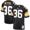 Jerome Bettis Pittsburgh Steelers 1996 Mitchell Ness Authentic Throwback Retired Player Jersey Black