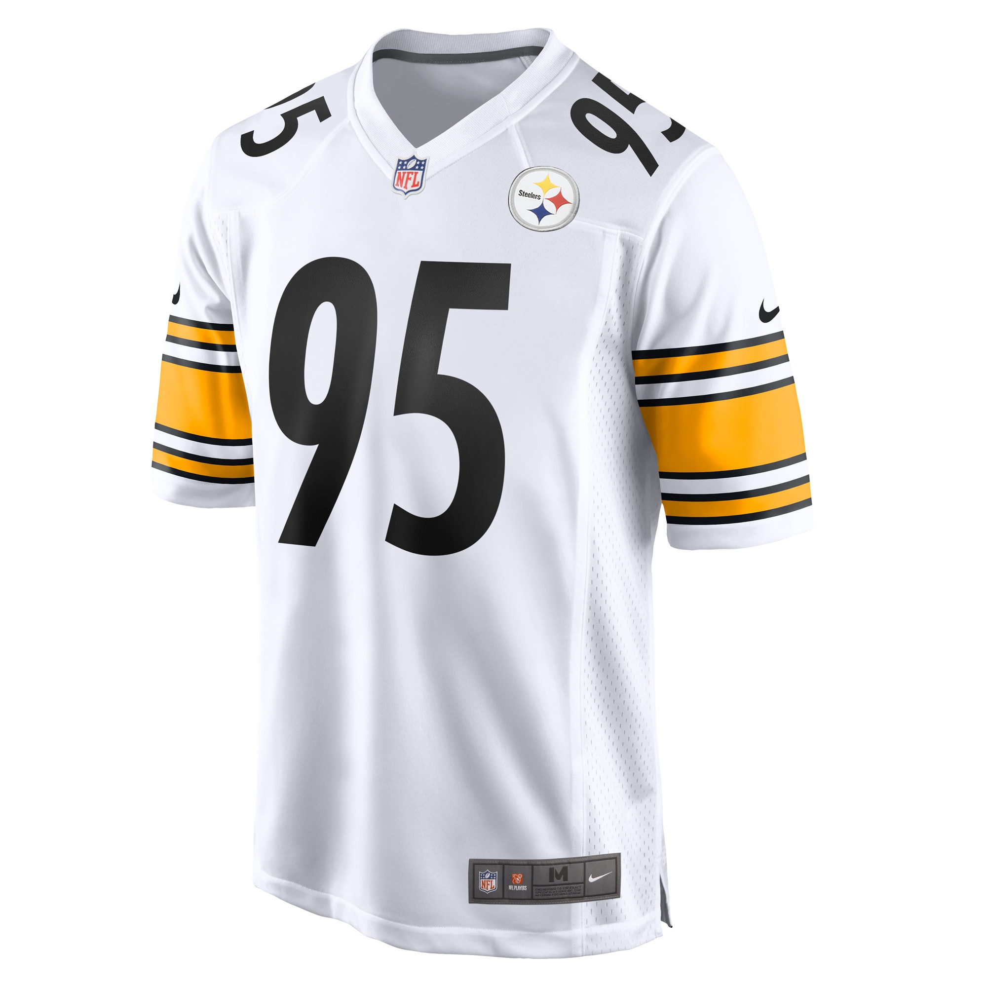 Keeanu Benton Pittsburgh Steelers Nike Game Jersey White - Image 2
