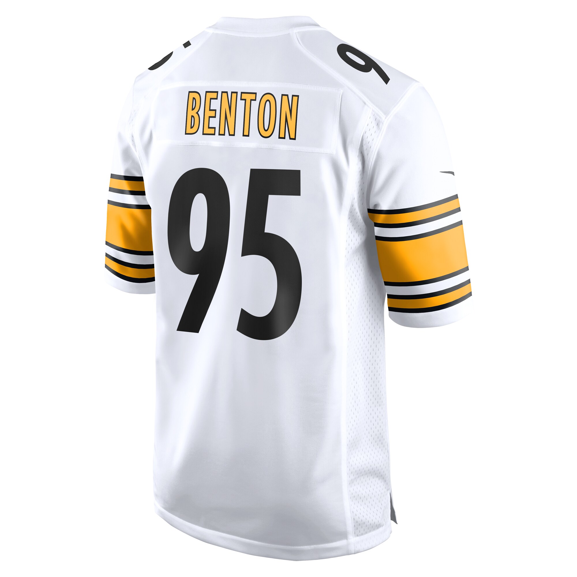Keeanu Benton Pittsburgh Steelers Nike Game Jersey White - Image 3