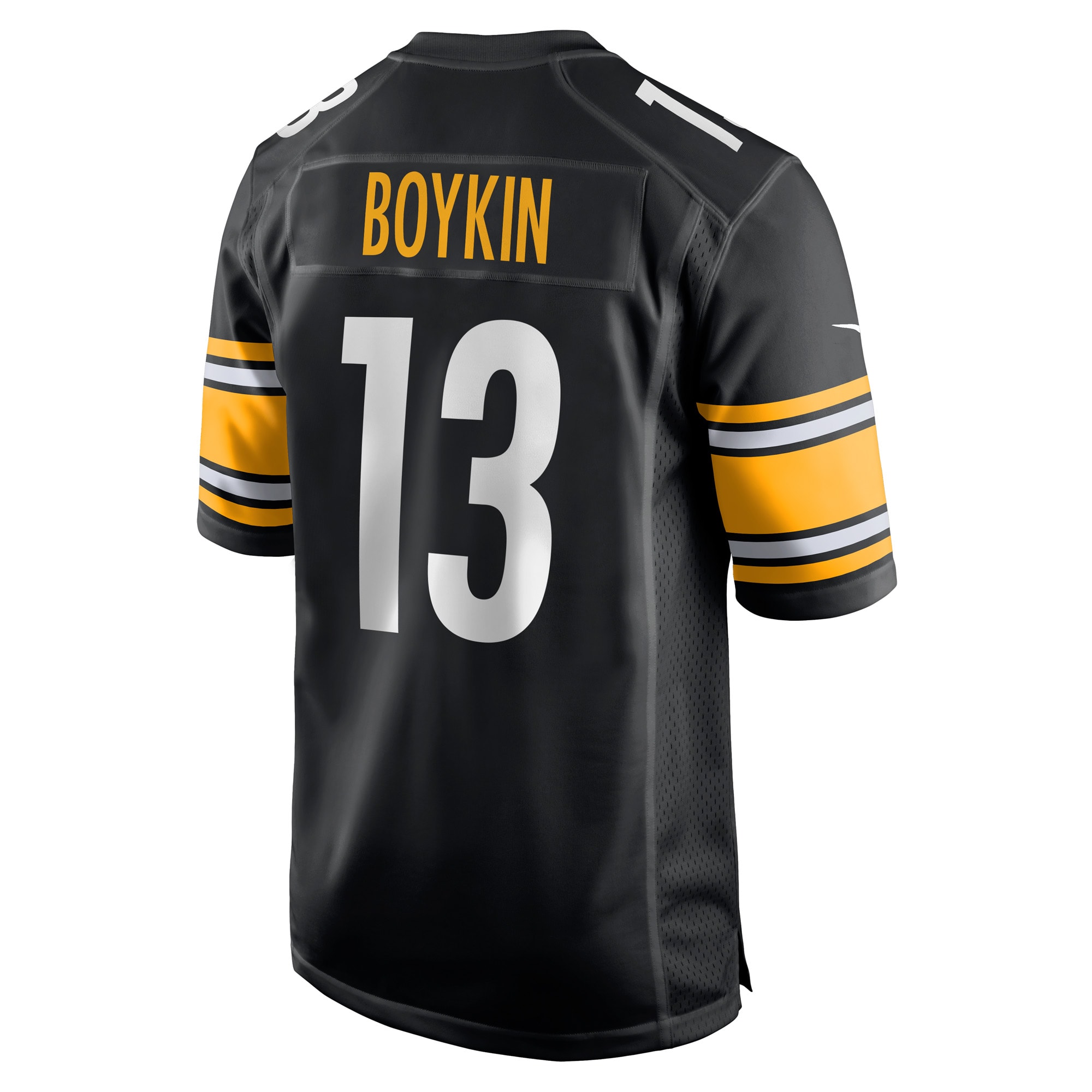 Miles Boykin Pittsburgh Steelers Nike Game Player Jersey Black - Image 3