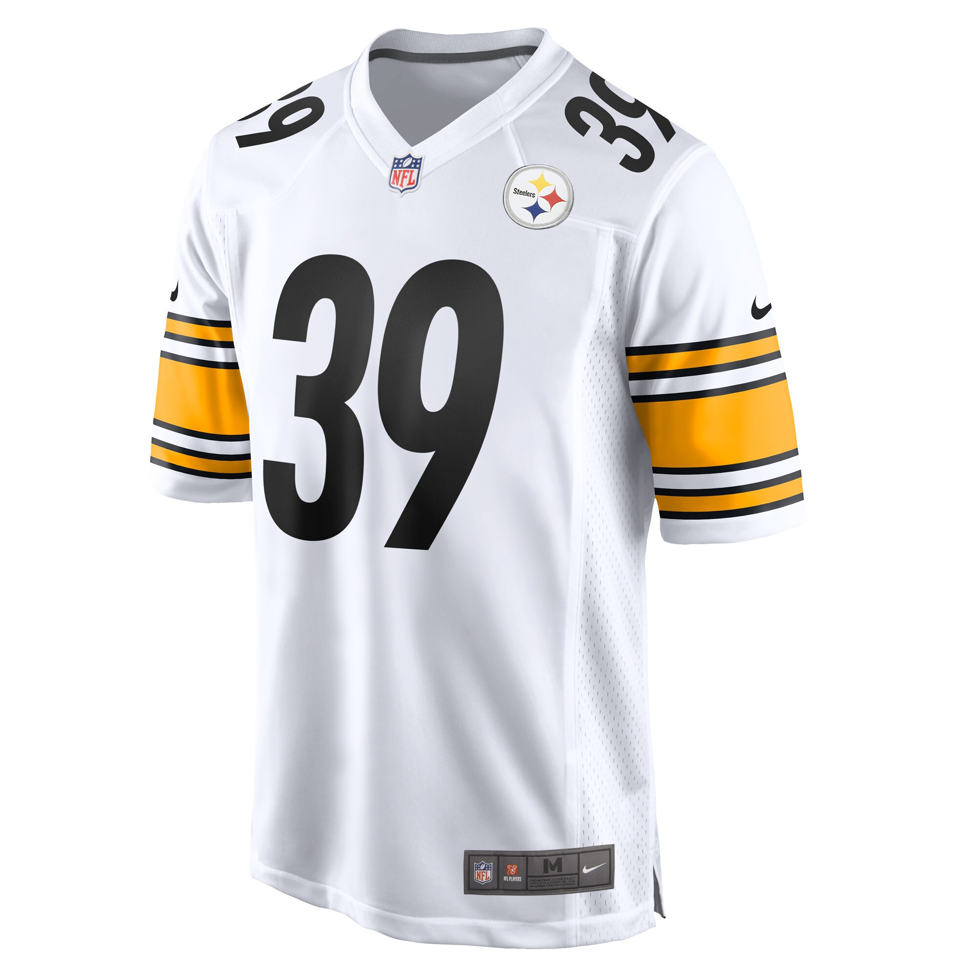 Minkah Fitzpatrick Pittsburgh Steelers Nike Game Player Jersey White - Image 2